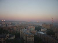 moscow sunrise - taxi arrives at 5:20am